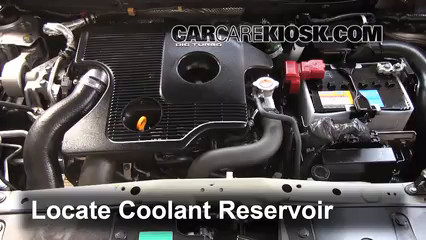 2012 Nissan Juke S 1.6L 4 Cyl. Turbo Coolant (Antifreeze) Add Coolant